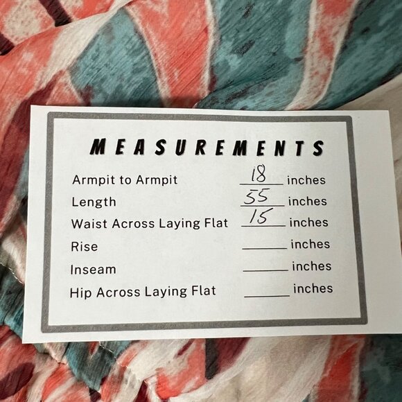 INC International Concepts Womens Printed Halter Maxi Dress Blue Salmon size M - Picture 16 of 16